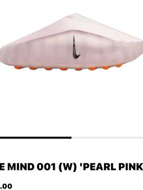 Nike Women's Pearl Pink Soccer Cleats with Orange Studs